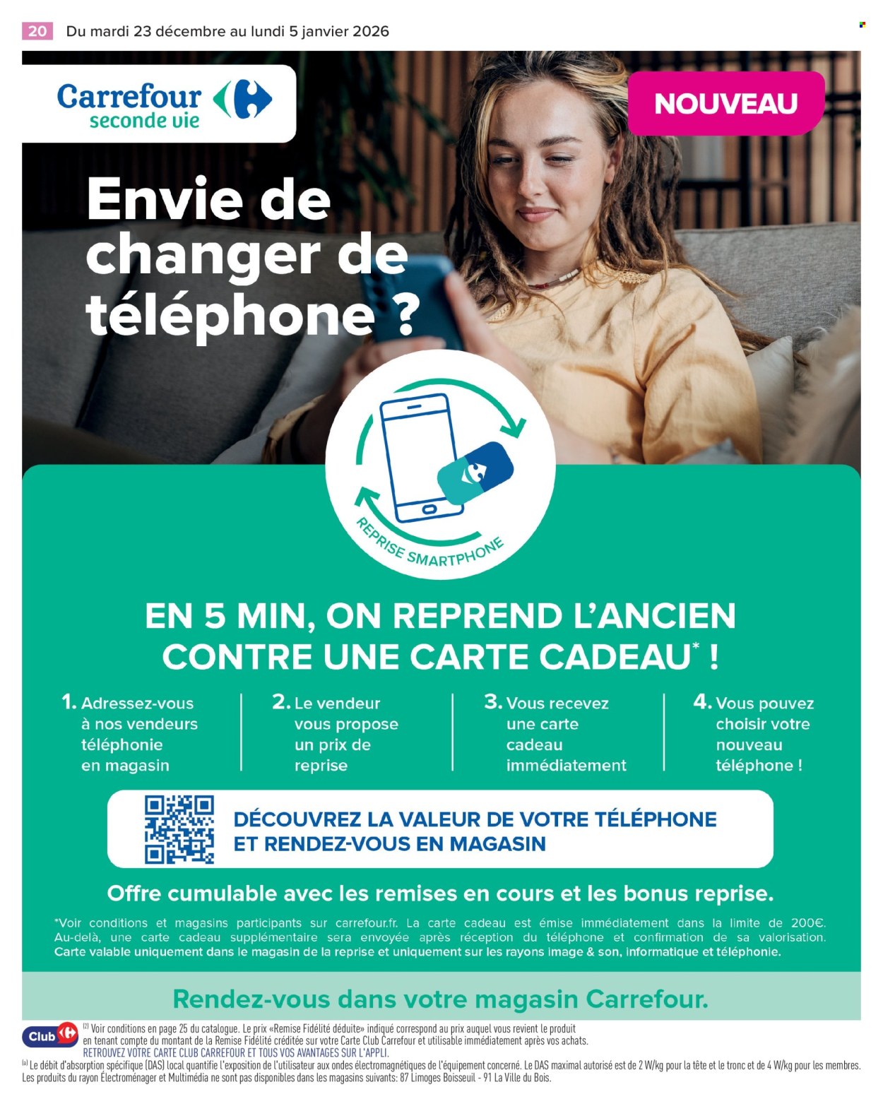 Catalogue Carrefour Hypermarchés - 23/12/2025 - 05/01/2026. Page 22