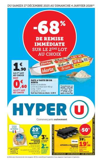 Catalogue HYPER U - 27/12/2025 - 04/01/2026.