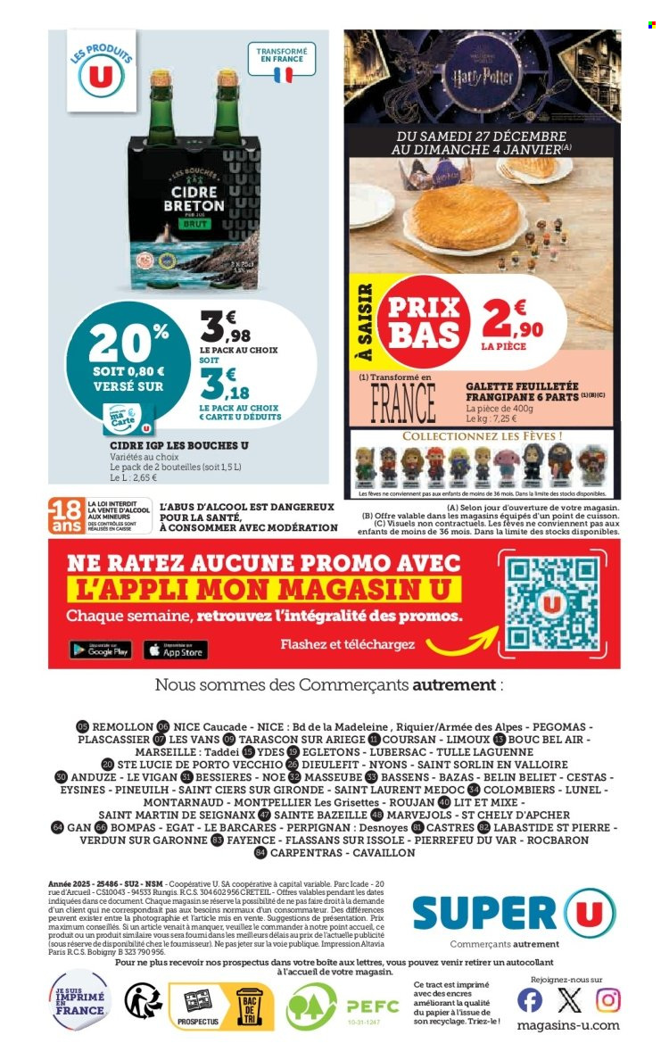 Catalogue SUPER U - 27/12/2025 - 04/01/2026. Page 28