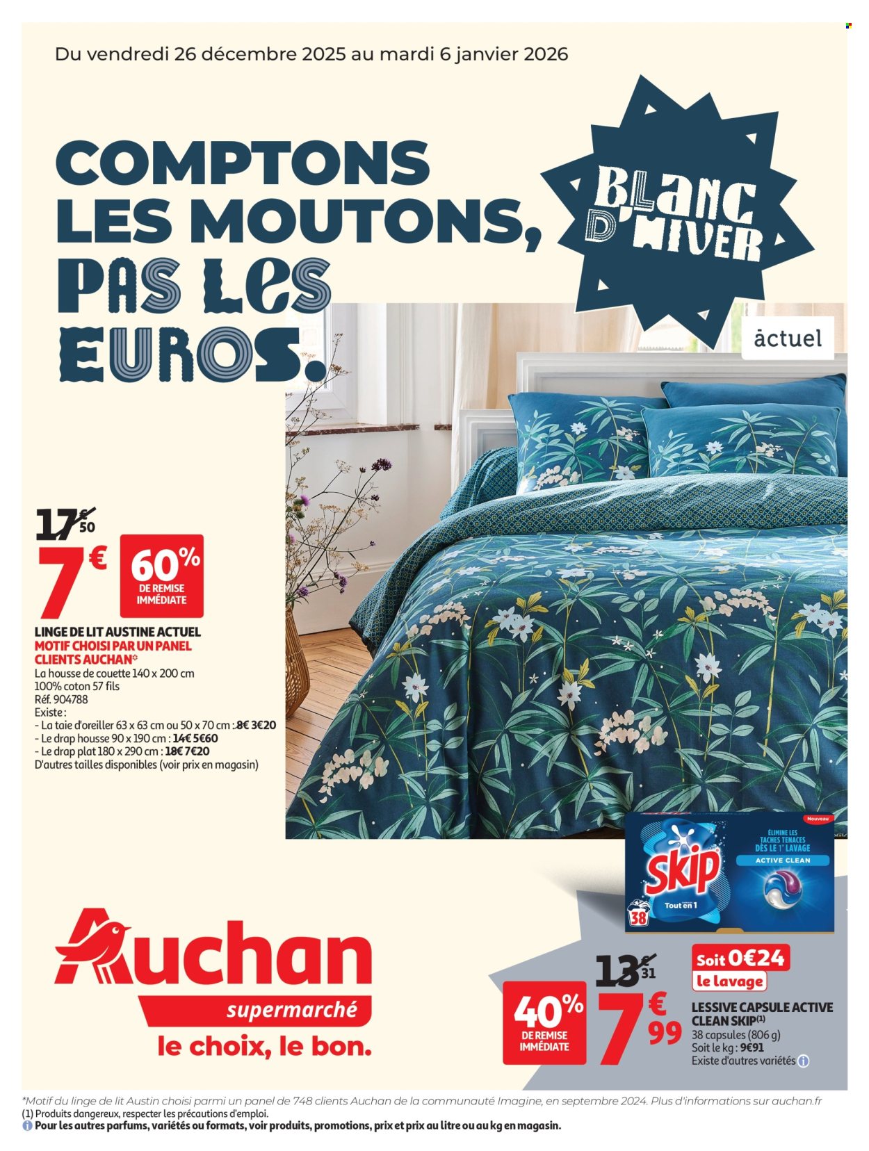 Catalogue Auchan - 26/12/2025 - 06/01/2026. Page 1