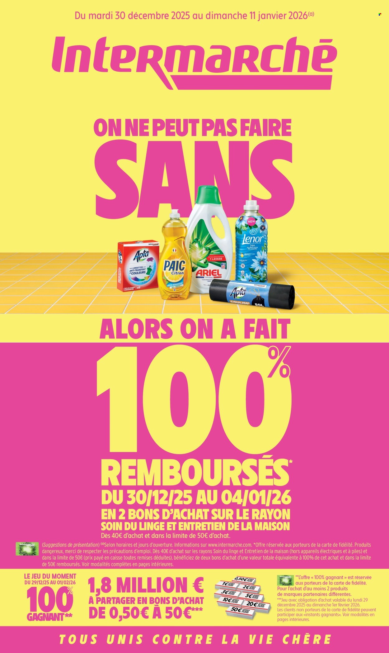 Catalogue Intermarché Super - 30/12/2025 - 11/01/2026. Page 1