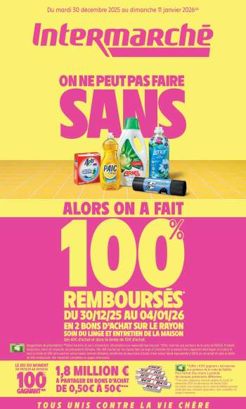 Catalogue Intermarché Express - 30/12/2025 - 11/01/2026.