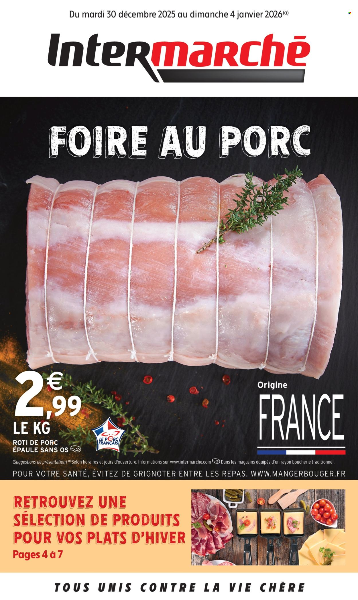 Catalogue Intermarché - 30/12/2025 - 04/01/2026. Page 1
