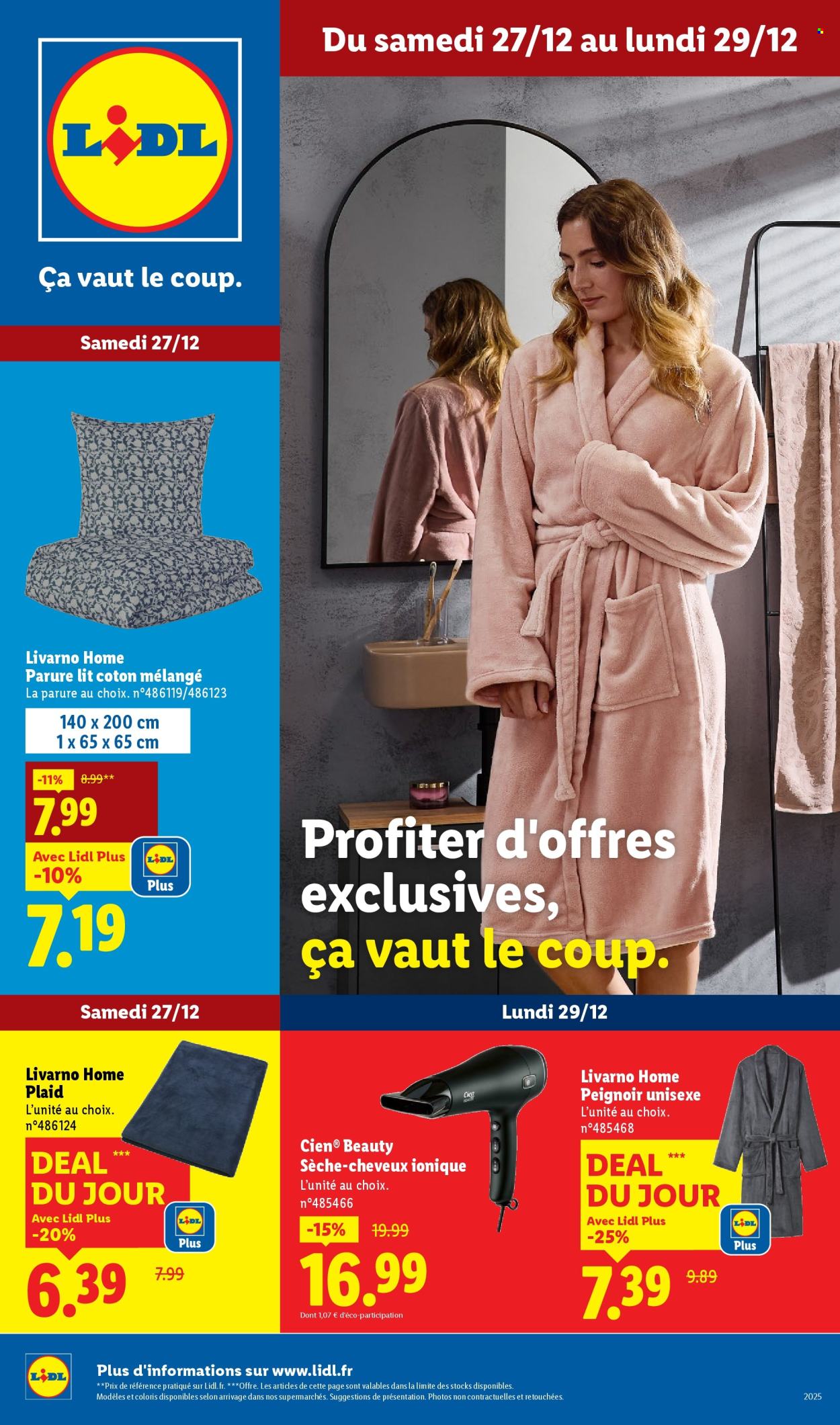 Catalogue Lidl - 27/12/2025 - 29/12/2025. Page 1