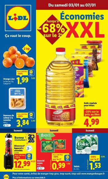 Catalogue Lidl - 03/01/2026 - 07/01/2026.