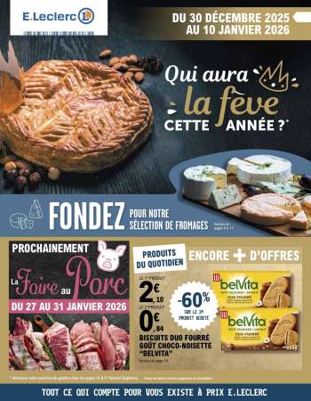 Catalogue E.Leclerc - 30/12/2025 - 10/01/2026.