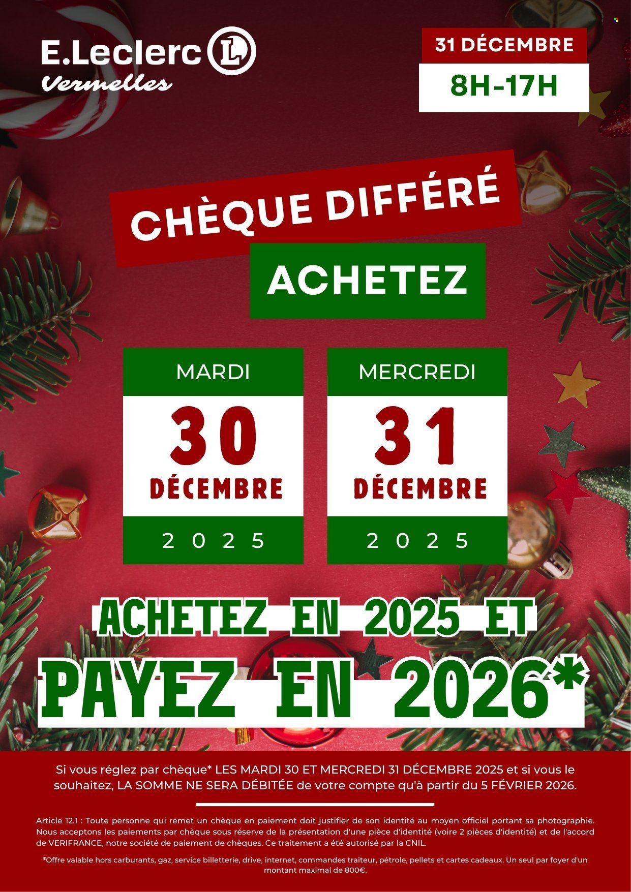 Catalogue E.Leclerc - 30/12/2025 - 31/12/2025. Page 1