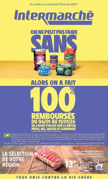 Catalogue Intermarché Hyper - 06/01/2026 - 18/01/2026.