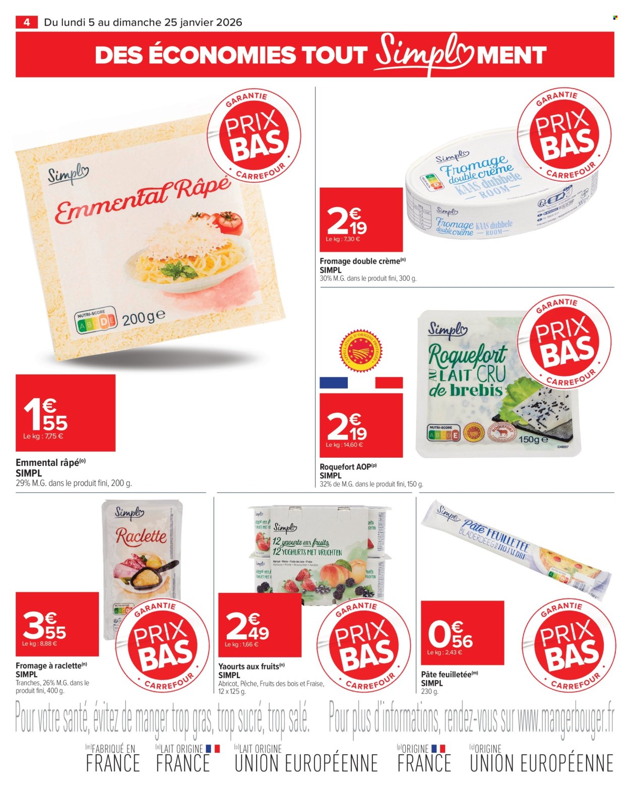 Catalogue Carrefour Market - 05/01/2026 - 25/01/2026. Page 4