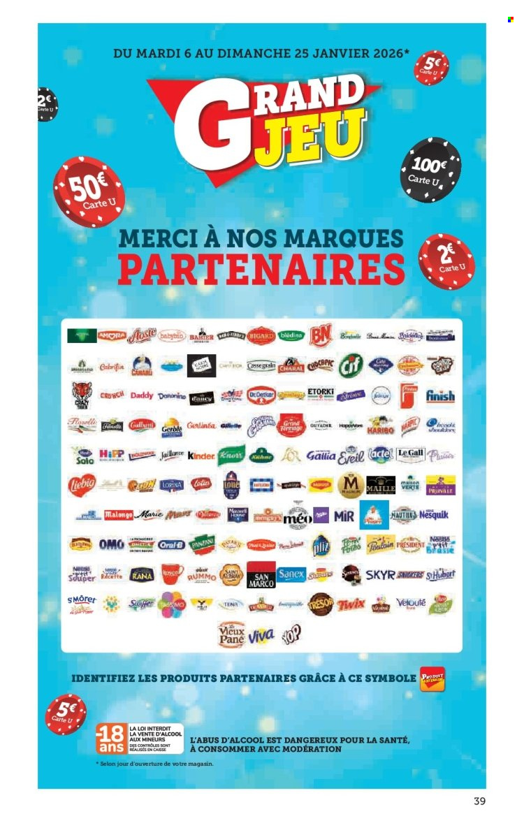 Catalogue SUPER U - 06/01/2026 - 18/01/2026. Page 39