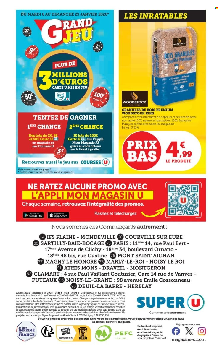 Catalogue SUPER U - 06/01/2026 - 18/01/2026. Page 40