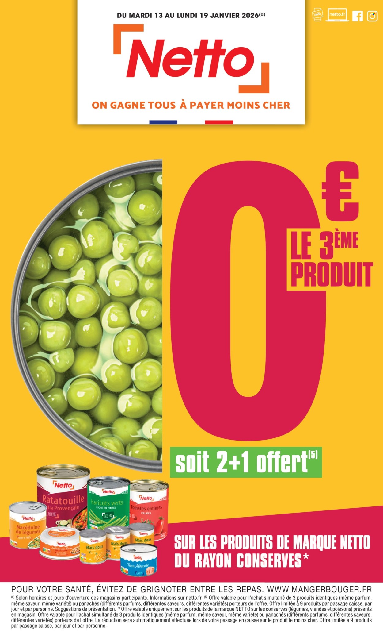 Catalogue Netto - 13/01/2026 - 19/01/2026. Page 1