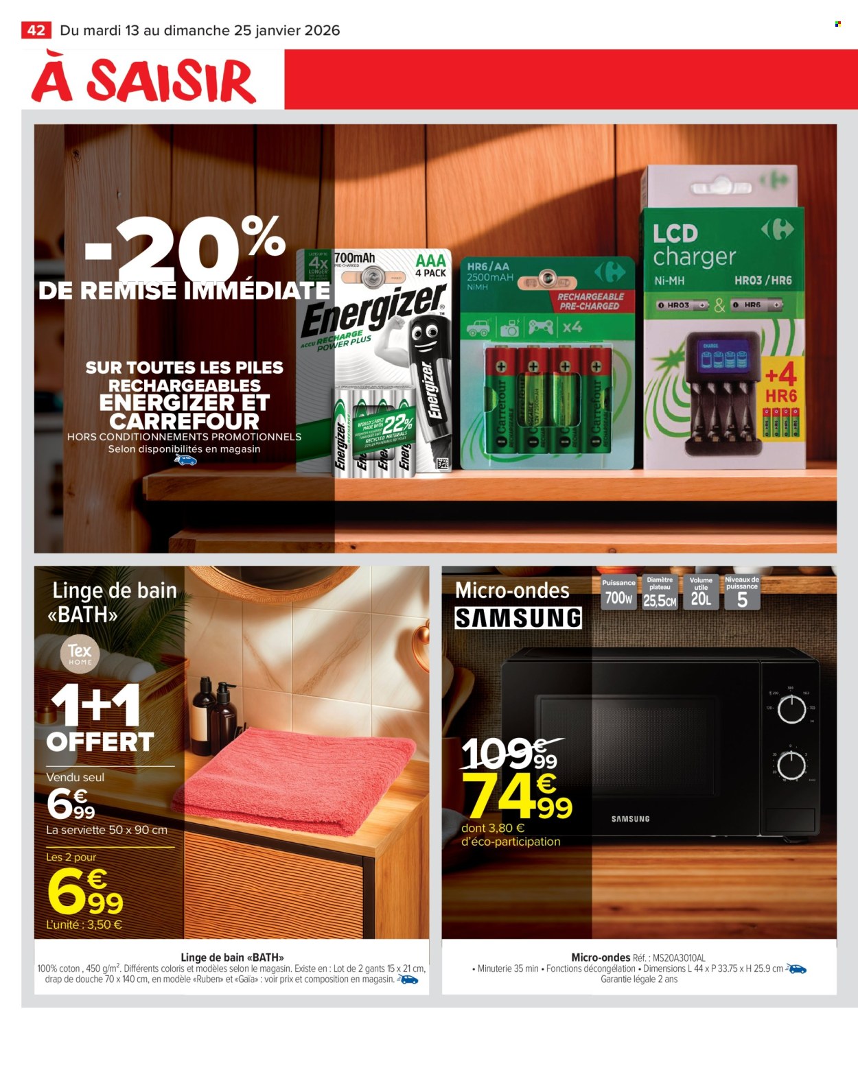 Catalogue Carrefour Market - 13/01/2026 - 25/01/2026. Page 44