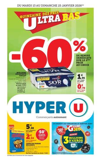 Catalogue HYPER U - 13/01/2026 - 25/01/2026.