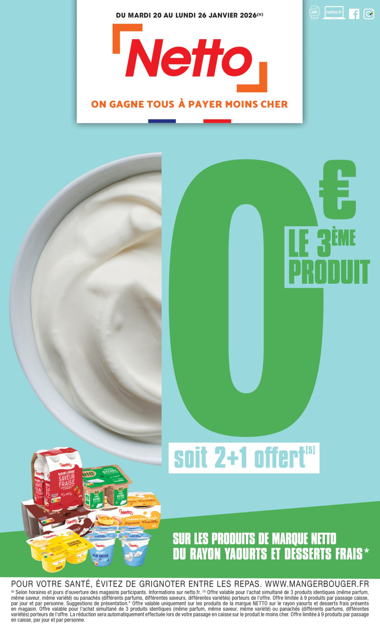 Catalogue Netto - 20/01/2026 - 26/01/2026. Page 1
