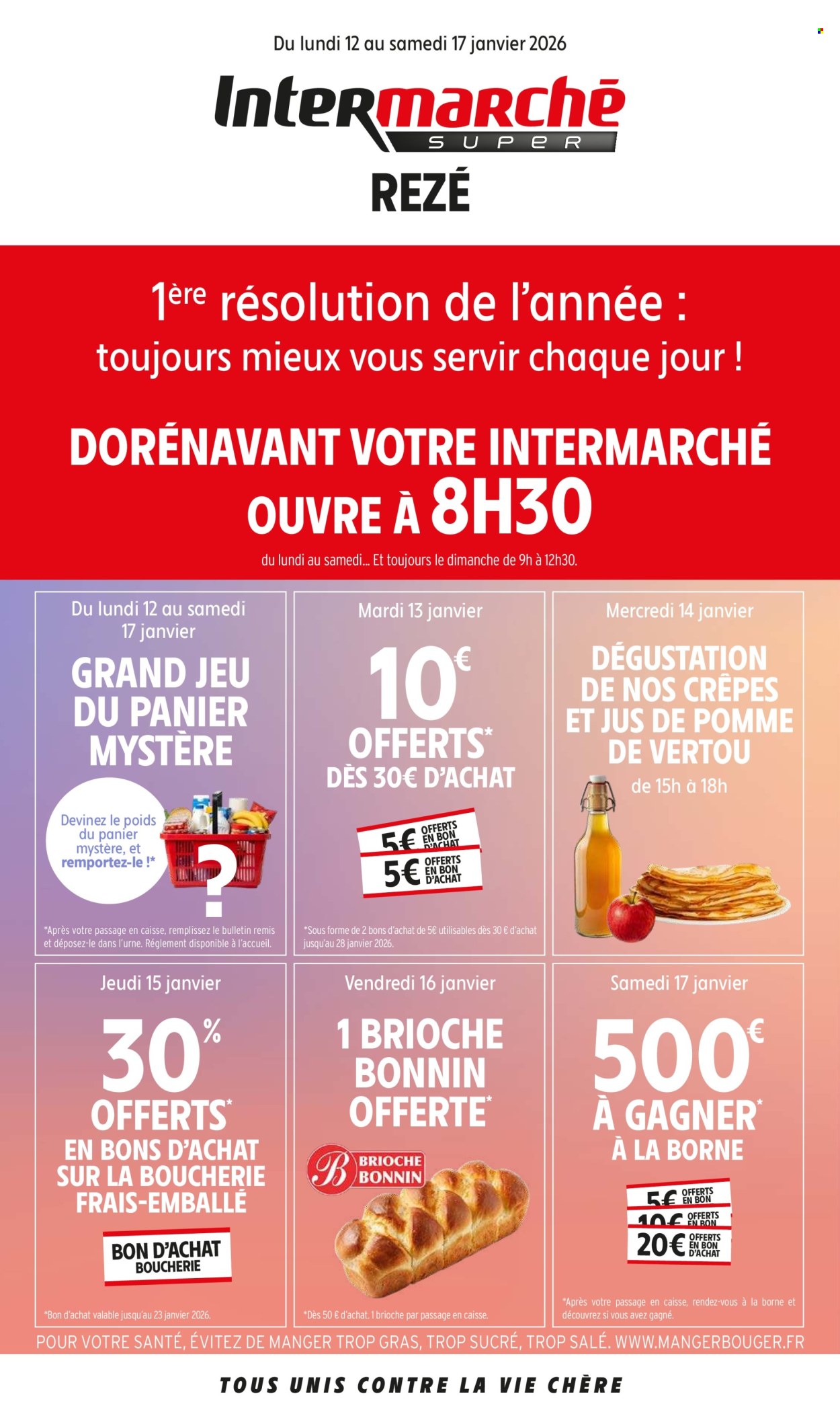 Catalogue Intermarché Super - 12/01/2026 - 17/01/2026. Page 1