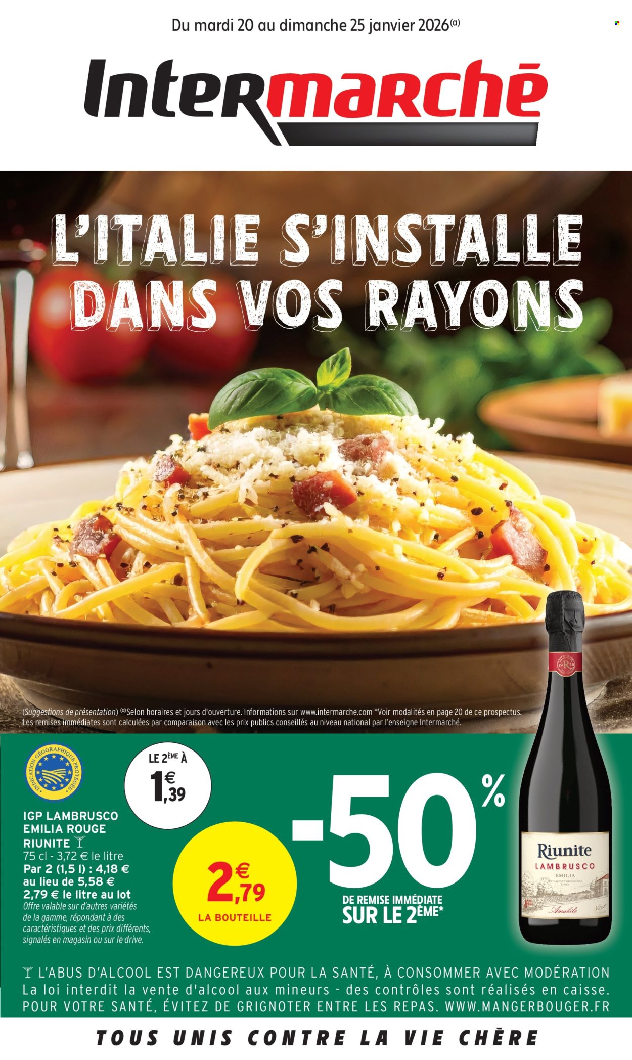 Catalogue Intermarché Super - 20/01/2026 - 25/01/2026. Page 1