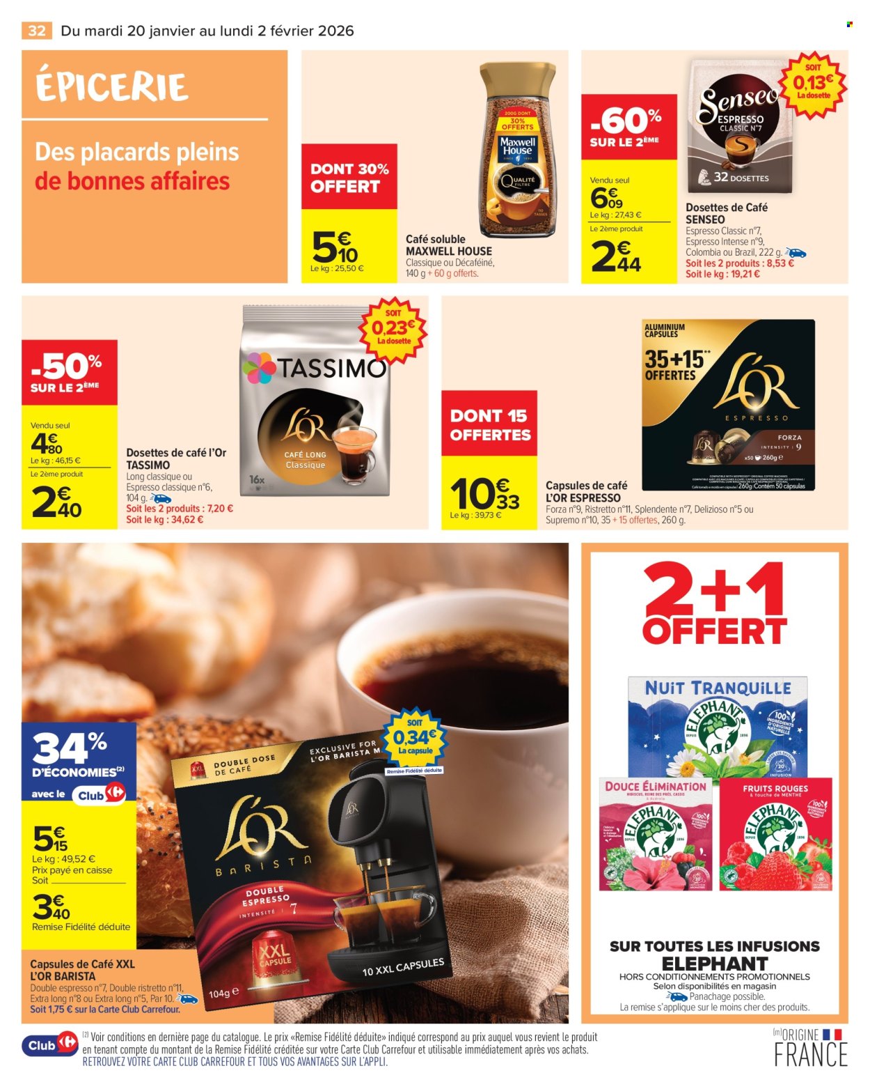 Catalogue Carrefour Market - 20/01/2026 - 02/02/2026. Page 34