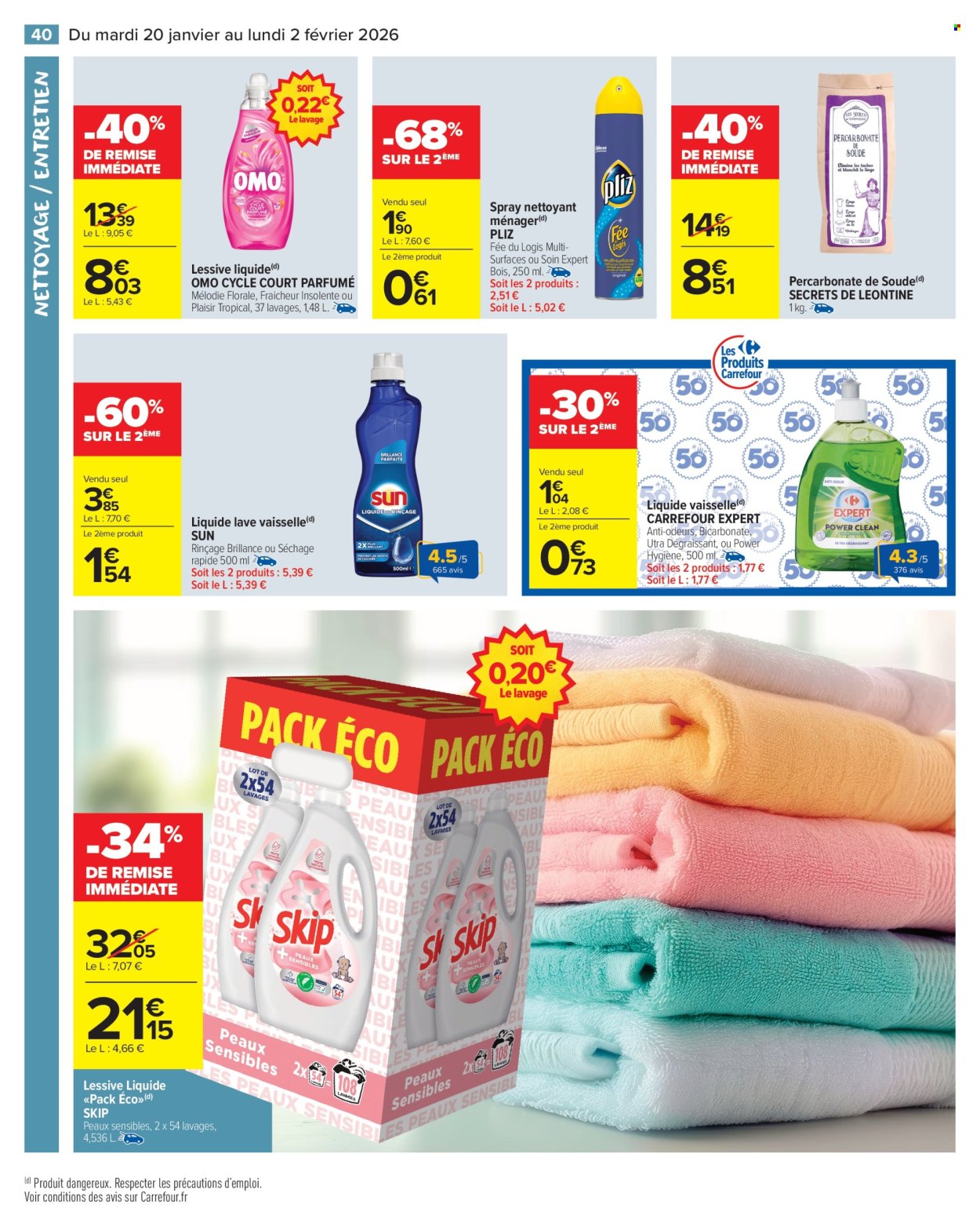 Catalogue Carrefour Market - 20/01/2026 - 02/02/2026. Page 42