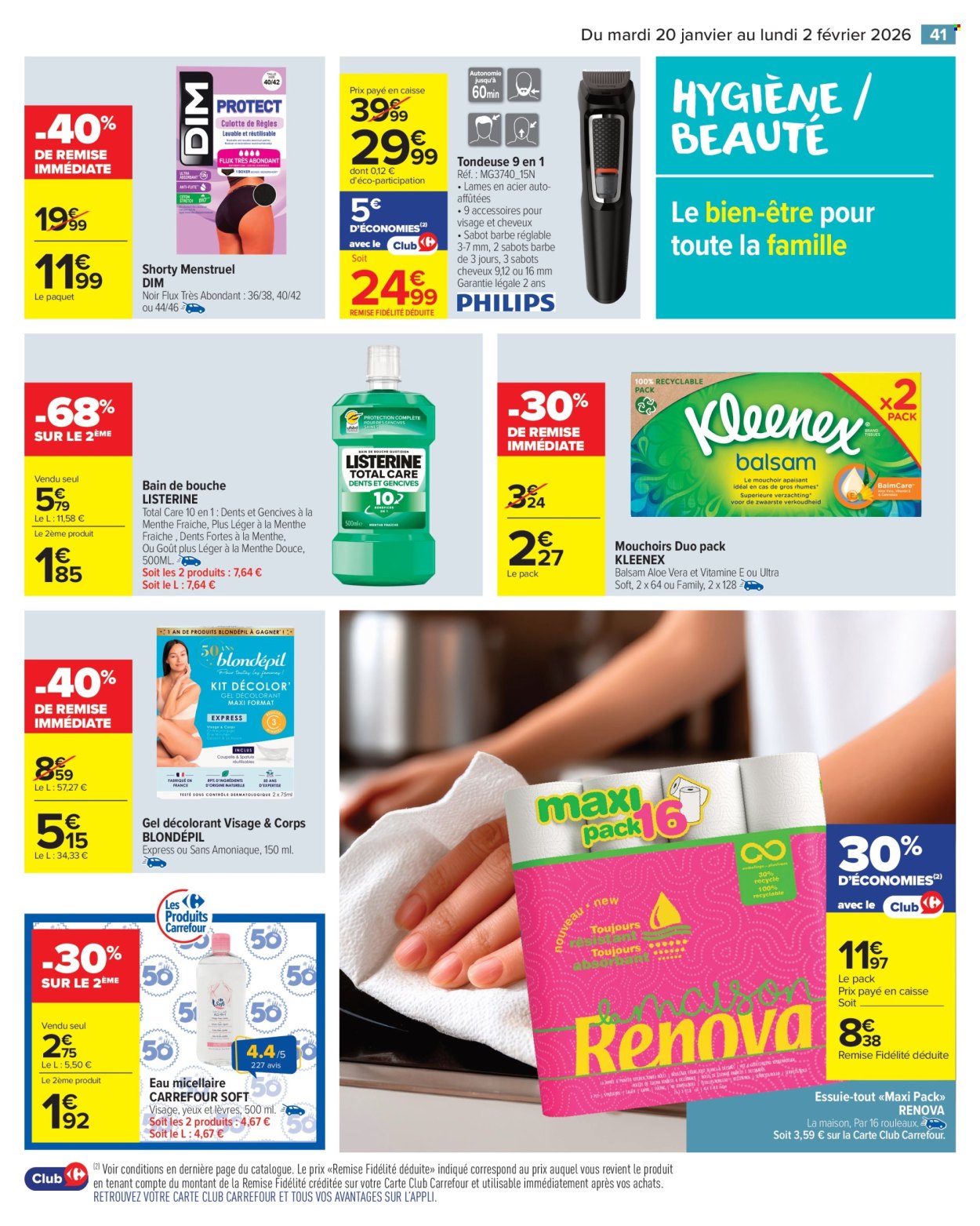 Catalogue Carrefour Market - 20/01/2026 - 02/02/2026. Page 43