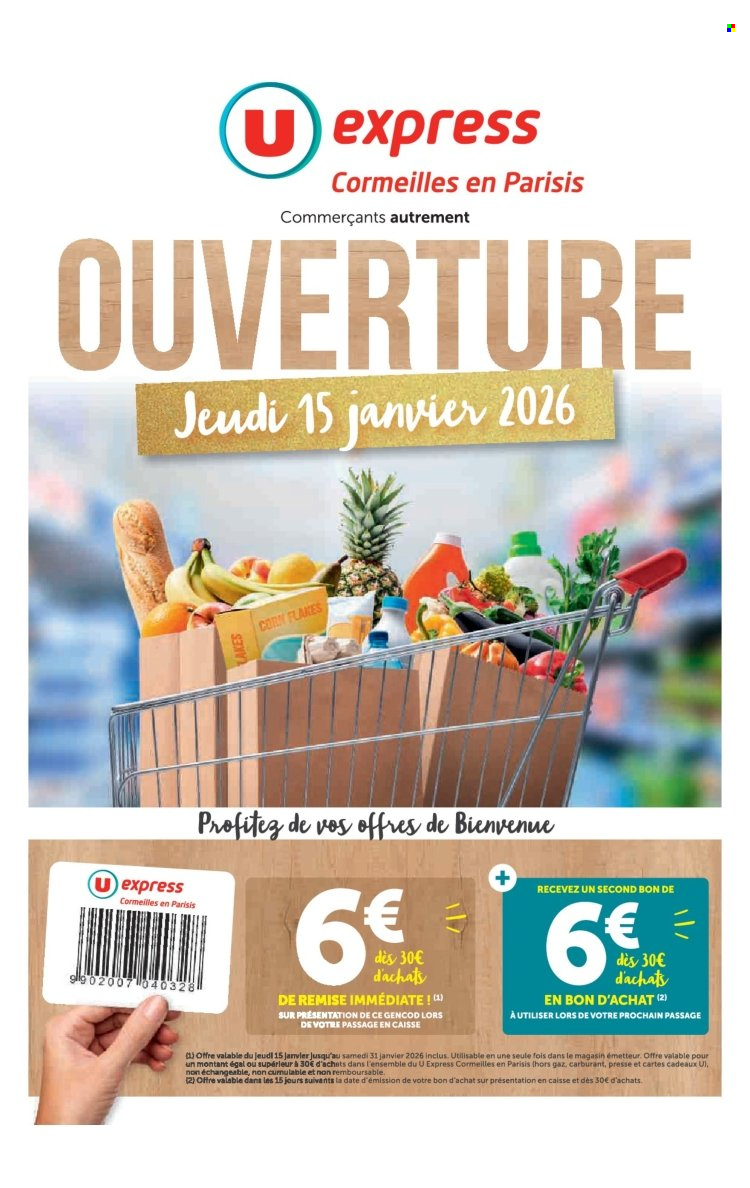 Catalogue U express - 15/01/2026 - 31/01/2026. Page 1