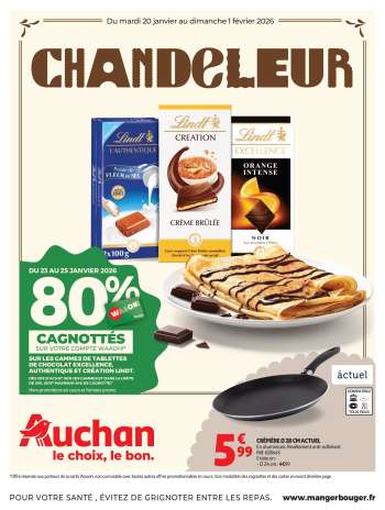 Catalogue Auchan - 20/01/2026 - 01/02/2026.