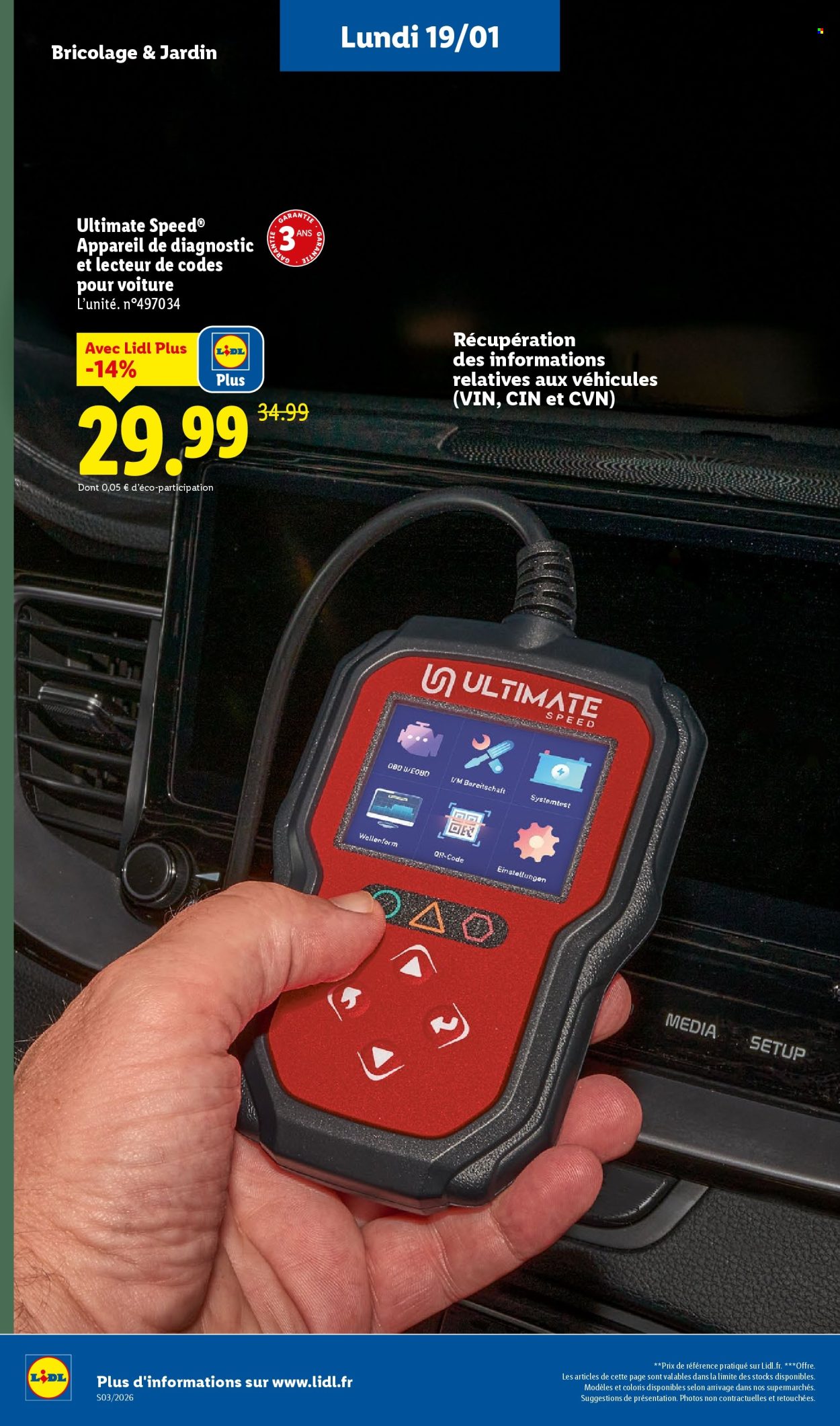 Catalogue Lidl - 19/01/2026 - 22/01/2026. Page 2