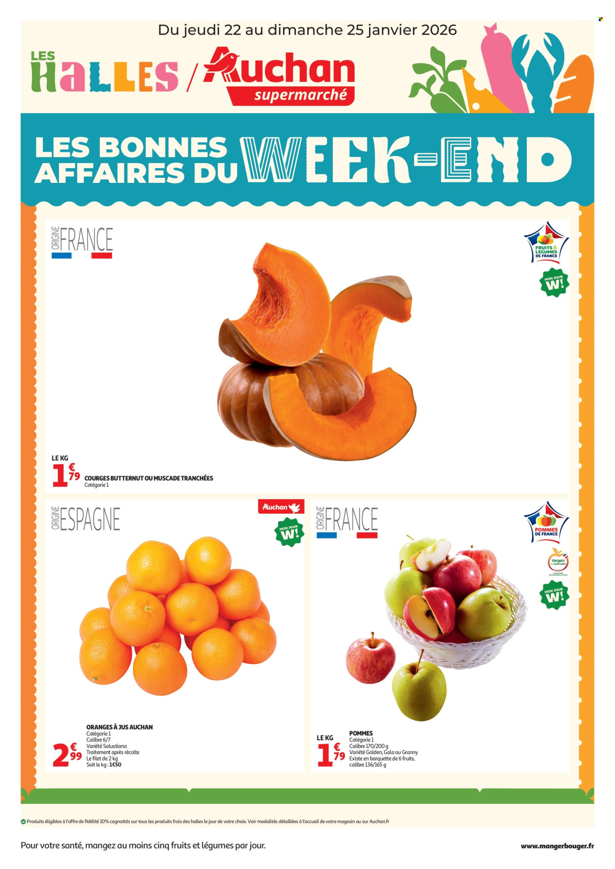 Catalogue Auchan - 22/01/2026 - 25/01/2026. Page 1