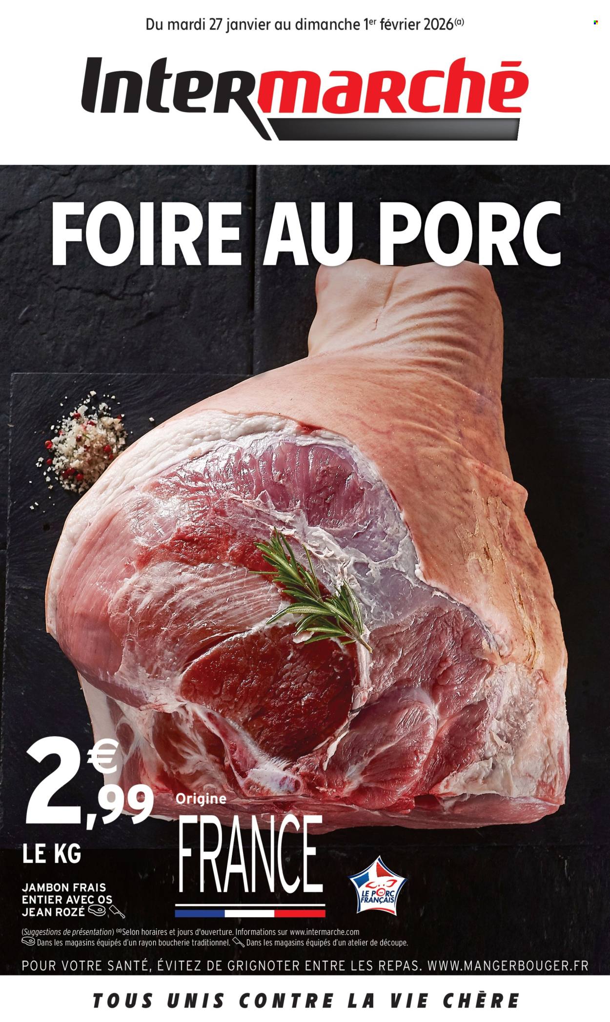 Catalogue Intermarché - 27/01/2026 - 01/02/2026. Page 1