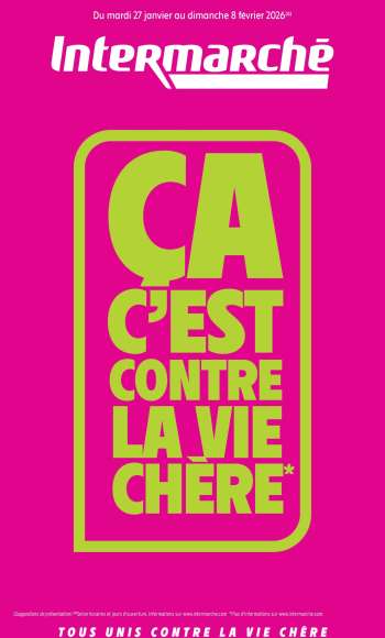 Catalogue Intermarché Contact - 27/01/2026 - 08/02/2026.