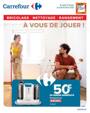 Catalogue Carrefour Hypermarchés - 27/01/2026 - 16/02/2026.