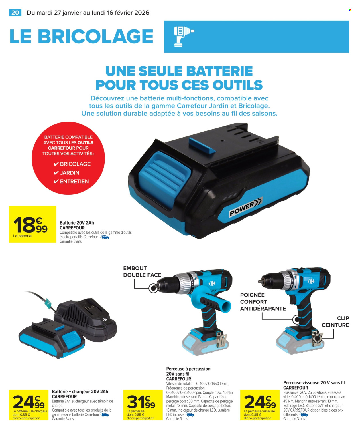 Catalogue Carrefour Hypermarchés - 27/01/2026 - 16/02/2026. Page 22