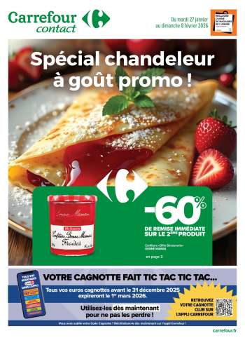 Catalogue Carrefour Contact - 27/01/2026 - 08/02/2026.
