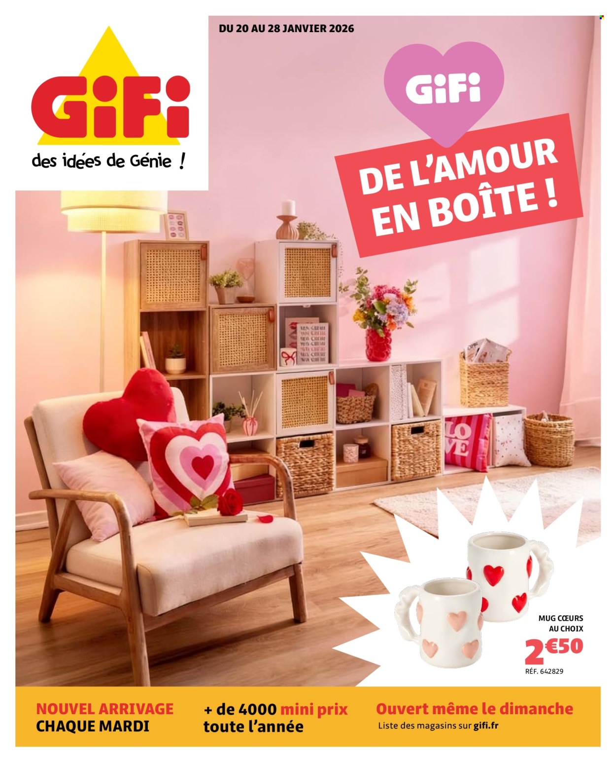Catalogue GiFi - 20/01/2026 - 28/01/2026. Page 1