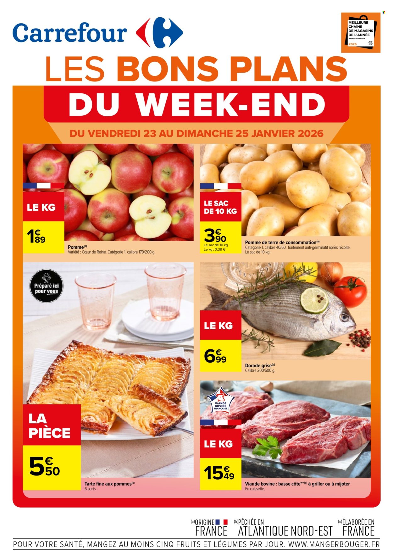 Catalogue Carrefour Hypermarchés - 23/01/2026 - 25/01/2026. Page 1