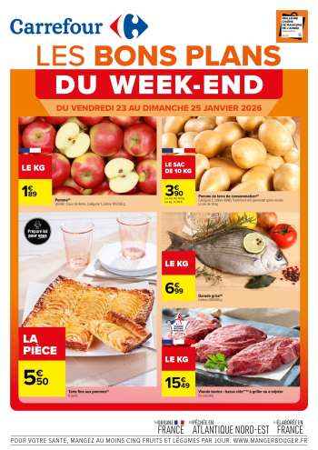 Catalogue Carrefour Hypermarchés - 23/01/2026 - 25/01/2026.