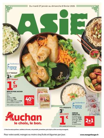 Catalogue Auchan - 27/01/2026 - 08/02/2026.