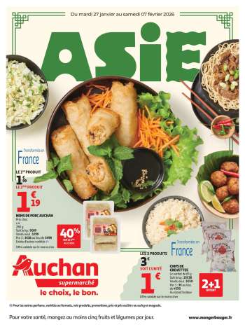 Catalogue Auchan - 27/01/2026 - 07/02/2026.