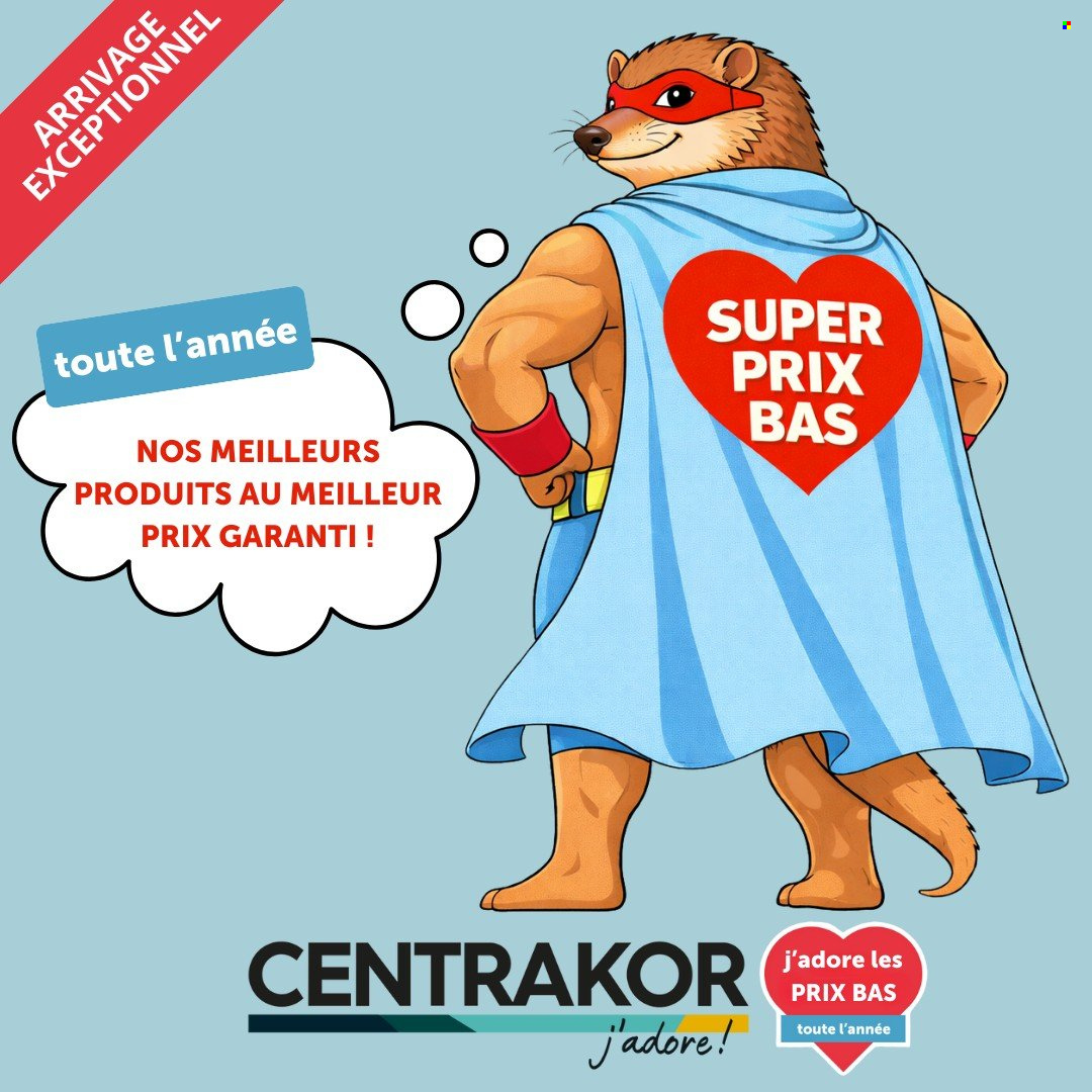 Catalogue Centrakor. Page 1