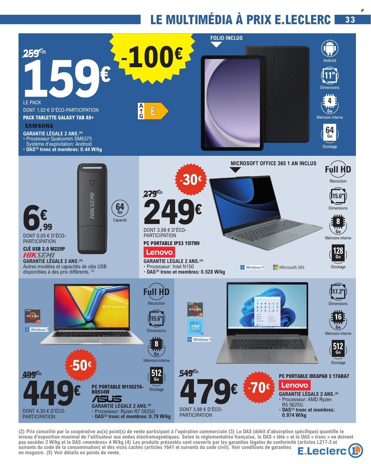 Catalogue E.Leclerc - 27/01/2026 - 07/02/2026. Page 33