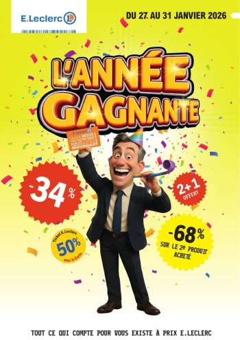 Catalogue E.Leclerc - 27/01/2026 - 31/01/2026.