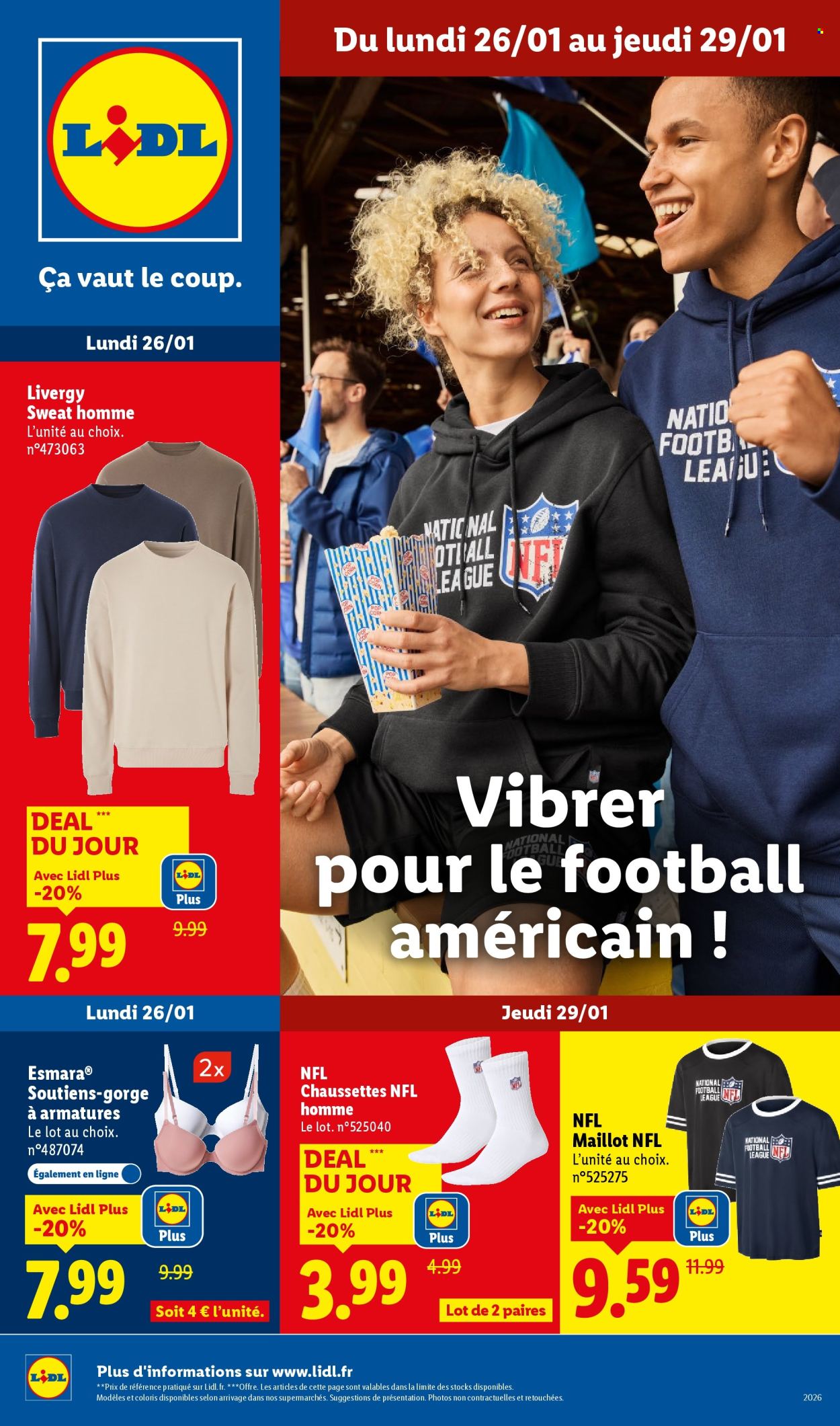 Catalogue Lidl - 26/01/2026 - 29/01/2026. Page 1
