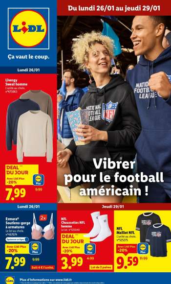 Catalogue Lidl - 26/01/2026 - 29/01/2026.