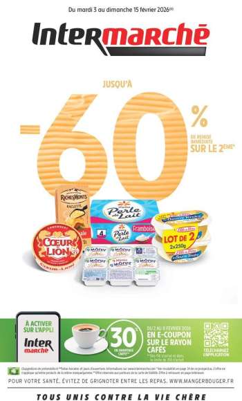 Catalogue Intermarché Super - 03/02/2026 - 15/02/2026.