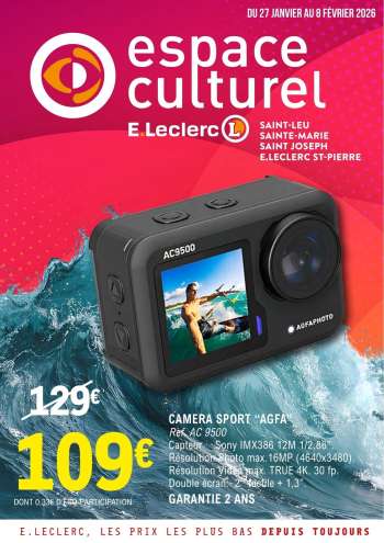 Catalogue E.Leclerc - 27/01/2026 - 08/02/2026.