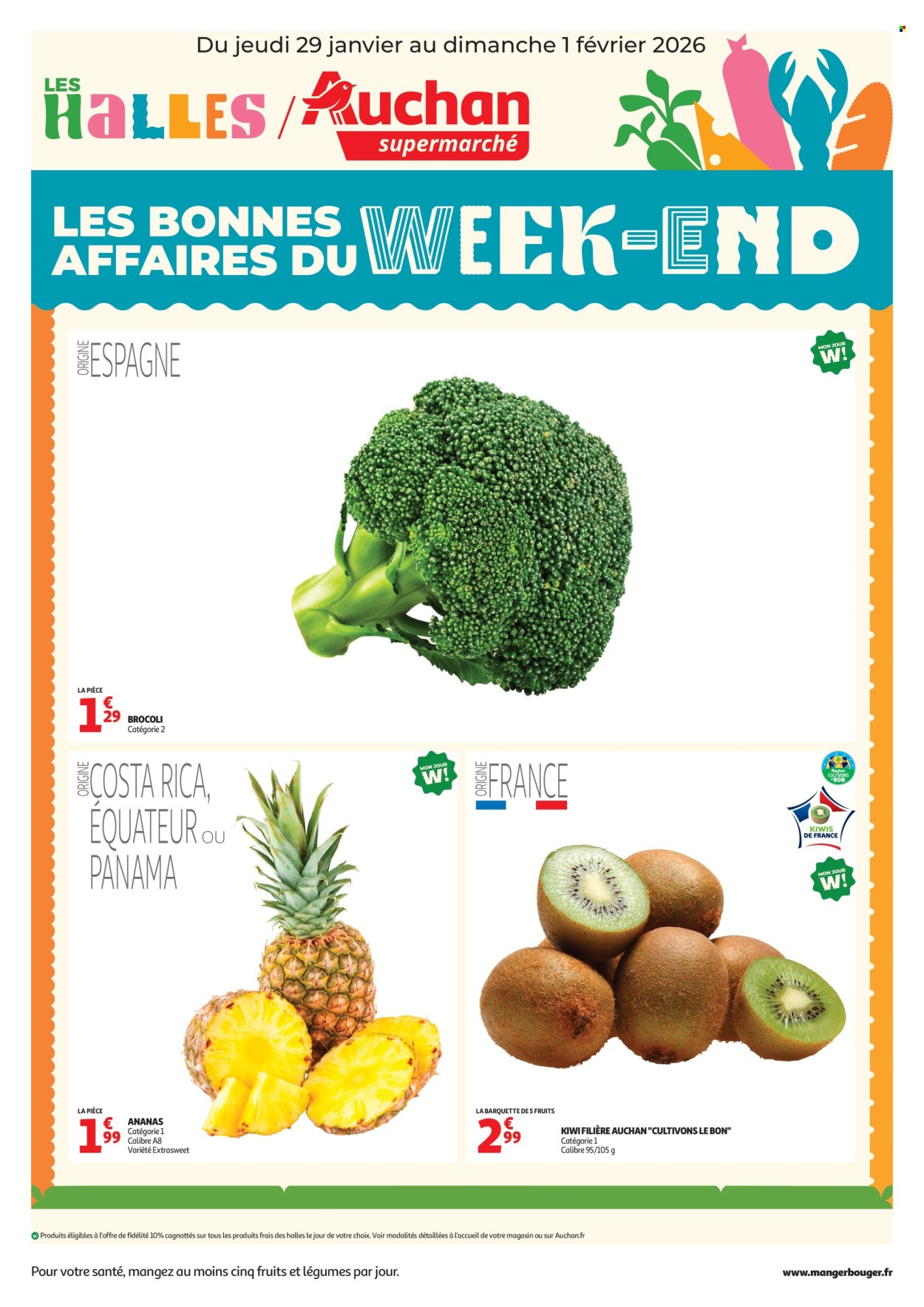 Catalogue Auchan - 29/01/2026 - 01/02/2026. Page 1