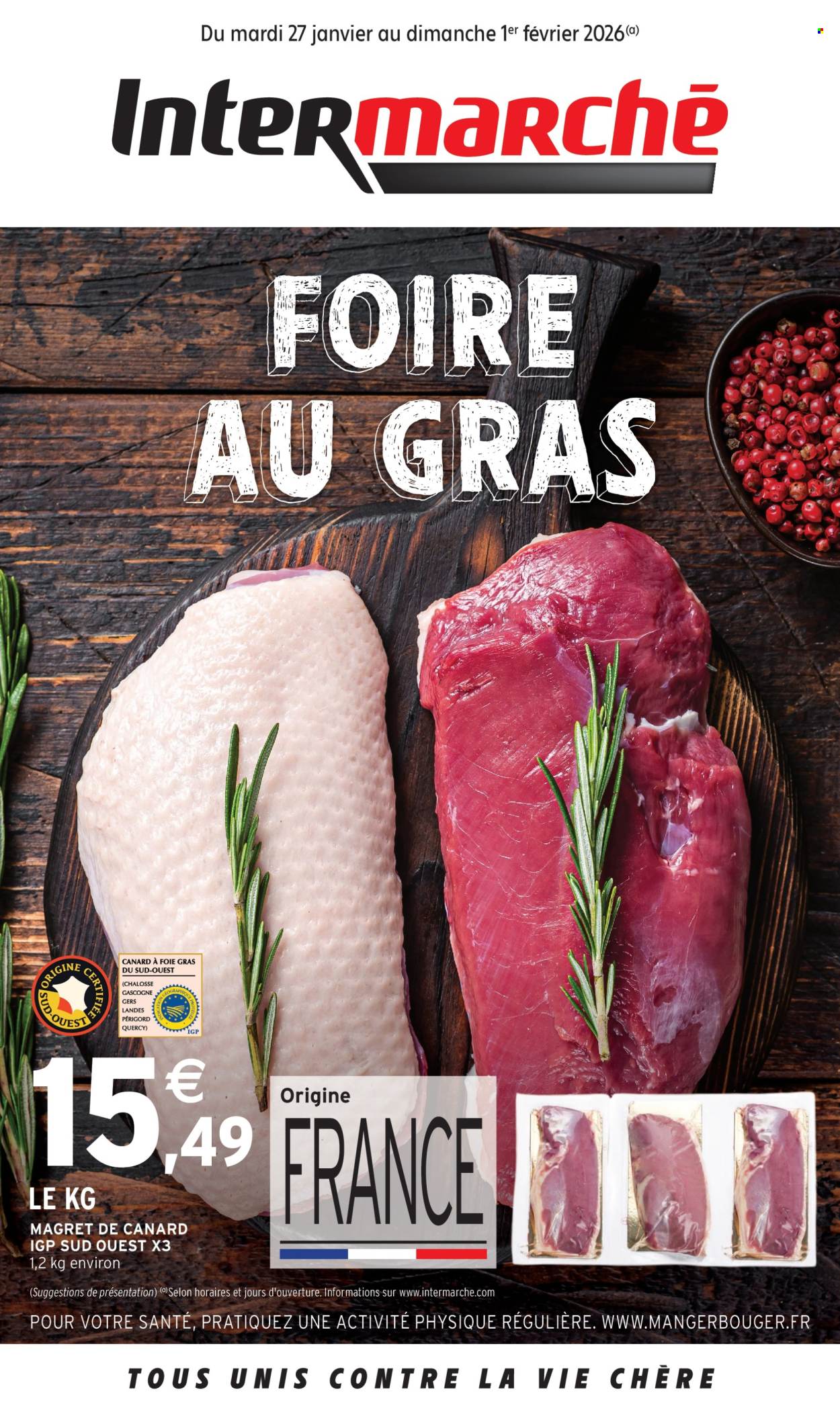 Catalogue Intermarché - 27/01/2026 - 01/02/2026. Page 1