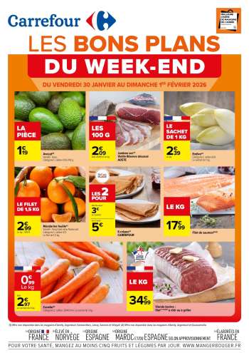 Catalogue Carrefour Hypermarchés - 30/01/2026 - 01/02/2026.