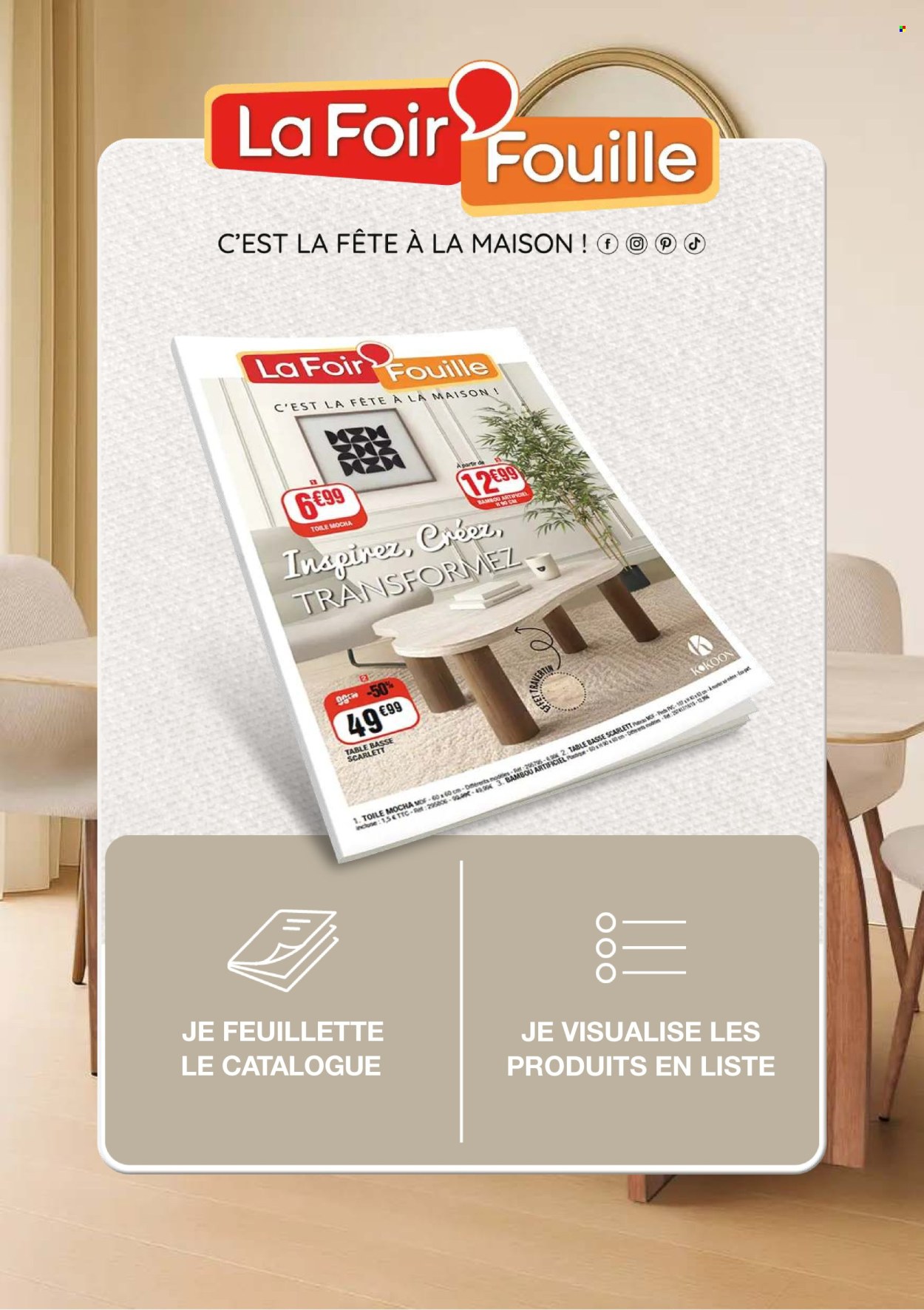 Catalogue La Foir'Fouille - 02/02/2026 - 08/02/2026. Page 1