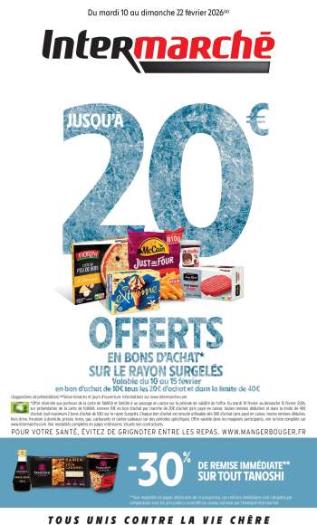 Catalogue Intermarché Express - 10/02/2026 - 22/02/2026.